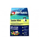 ONTARIO Senior Mini Fish & Rice - 2.25 kg