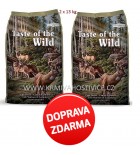 TASTE OF THE WILD Pine Forest 2 x 12,2 kg 