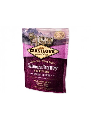 CARNILOVE Salmon and Turkey kittens Healthy Growth - 400 g