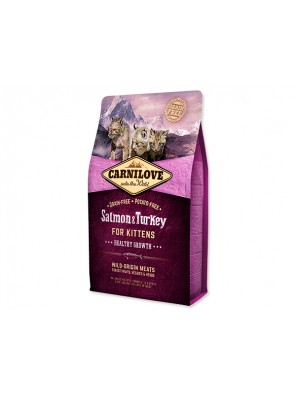 CARNILOVE Salmon and Turkey kittens Healthy Growth - 2 kg