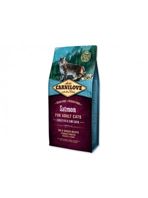Carnilove Cat Salmon for Adult Sensitiv & LH 6kg