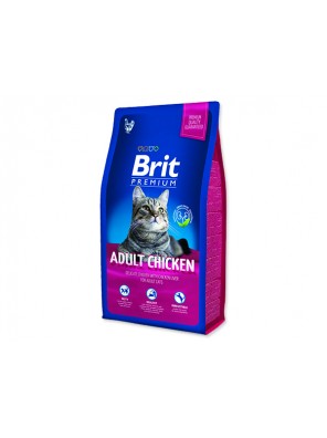 BRIT Premium Cat Adult Chicken - 8 kg