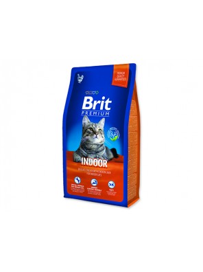 BRIT Premium Cat Indoor - 8 kg