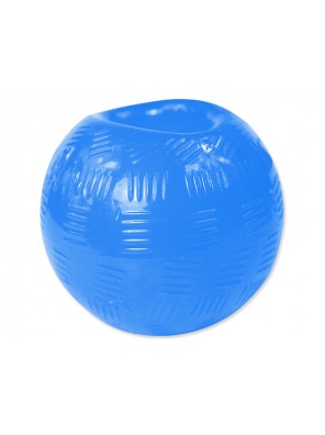 Hračka DOG FANTASY míček gumový modrý 8,9 cm