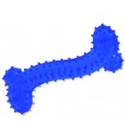 Hračka DOG FANTASY kost gumová modrá 11 cm
