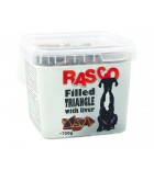 Pochoutka RASCO plněný trojúhelníček s játry - 750 g
