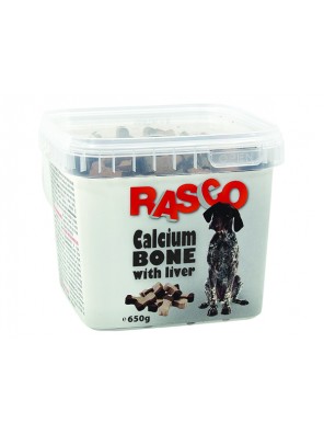 Pochoutka RASCO kost kalciová s játry - 650 g