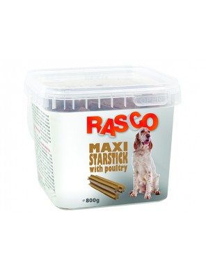 Pochoutka RASCO hvězda natural s drůbeží - 800 g