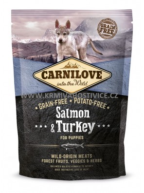 CARNILOVE Salmon & Turkey for Puppies - 1.5 kg