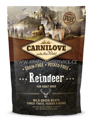 CARNILOVE Reindeer for Adult - 1.5 kg