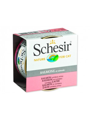 Konzerva SCHESIR Cat losos přírodní - 85 g