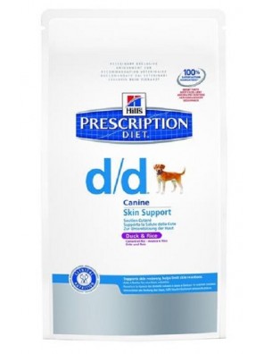 Hill's Prescription Diet Canine D/D Dry - Duck+Rice 12 kg