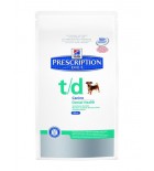 Hill's Prescription Diet Canine T/D Dry Mini 3 kg