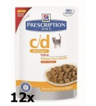 Hill's Prescription Diet Feline C/D kaps. Chicken 12 x 85 g