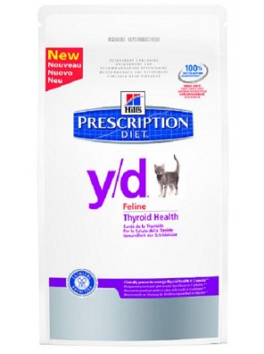 Hill's Prescription Diet Feline Y/D Dry 1,5 kg