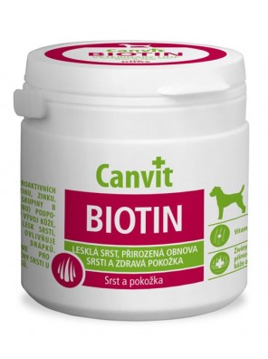 Canvit Biotin pro psy ochucený tbl 100 g