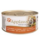 Applaws Cat konz. kuřecí prsa a dýně 156 g