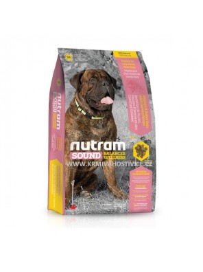 Nutram Sound Adult Dog Large Breed - pro dospělé psy velkých plemen 13,6 Kg