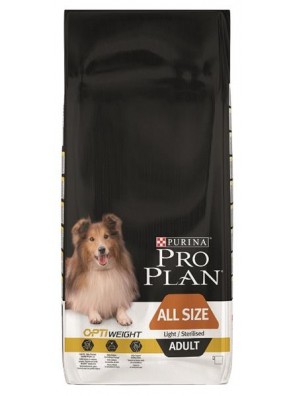 PRO PLAN Dog Adult ALL SIZE Light/Sterilised 14 kg