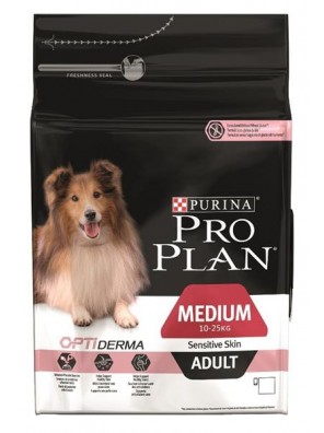 PRO PLAN Dog Adult Medium Sensitive Skin 3 kg