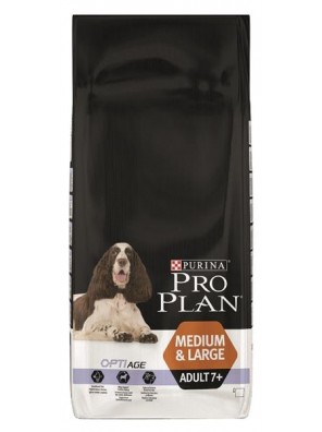 PRO PLAN Dog Adult Medium&Large 7+ 14 kg