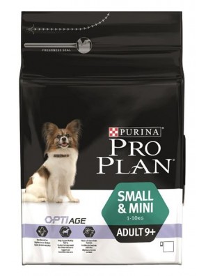 PRO PLAN Dog Adult Small&Mini 9+ 3 kg